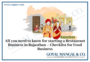 All you need to know for starting a Restaurant Business in Rajasthan – Checklist for Food Business