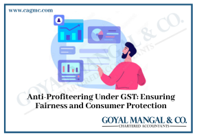 Anti-profiteering rules under GST