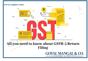 All you need to know about GSTR-5 Return Filing