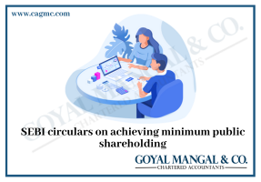 SEBI circulars on achieving minimum public shareholding