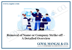 Removal of Name or Company Strike off