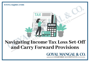 Income tax set off & carry forward
