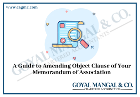 Amending Object Clause of Your Memorandum of Association