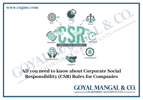 Corporate Social Responsibilities rules for companies