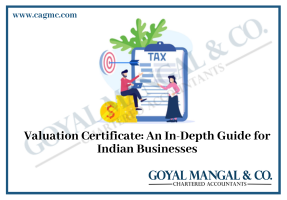 Valuation Certificate for business in India