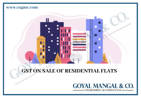 GST ON SALE OF RESIDENTIAL FLATS