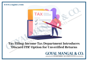Discard Income Tax Return