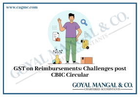 CBIC Circular on GST Reimbursements